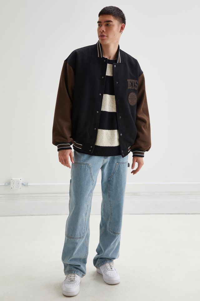 iets frans… Colorblock Varsity Jacket #1
