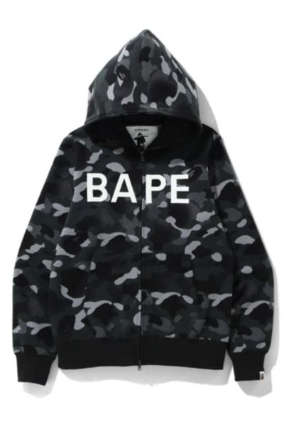 BAPE Gradation Camo Full Zip Hoodie