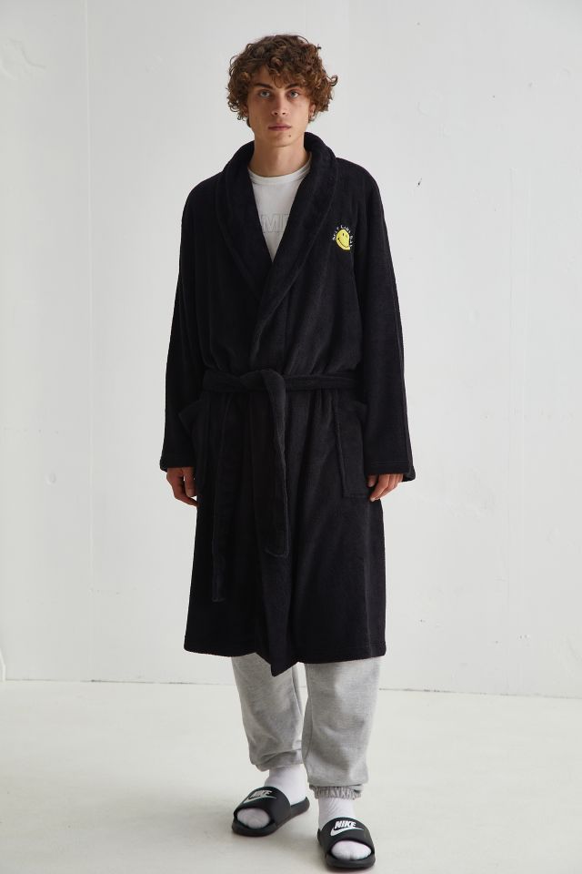 Happy Face Robe | Urban Outfitters