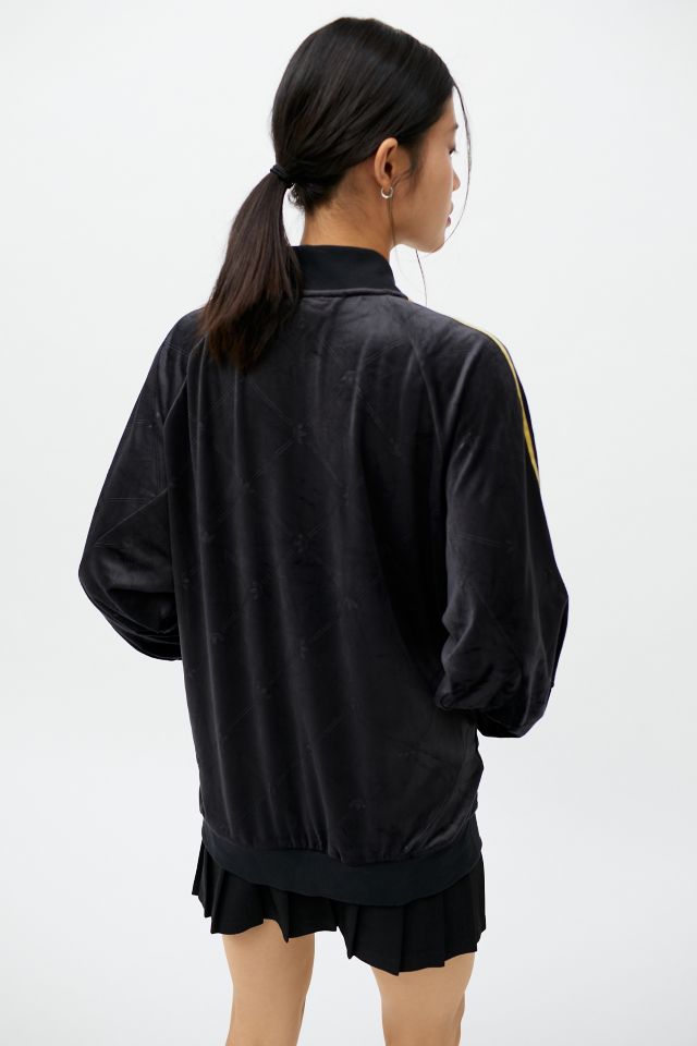 adidas Loose Velour Track Jacket #2