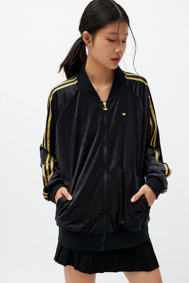 adidas Loose Velour Track Jacket #4