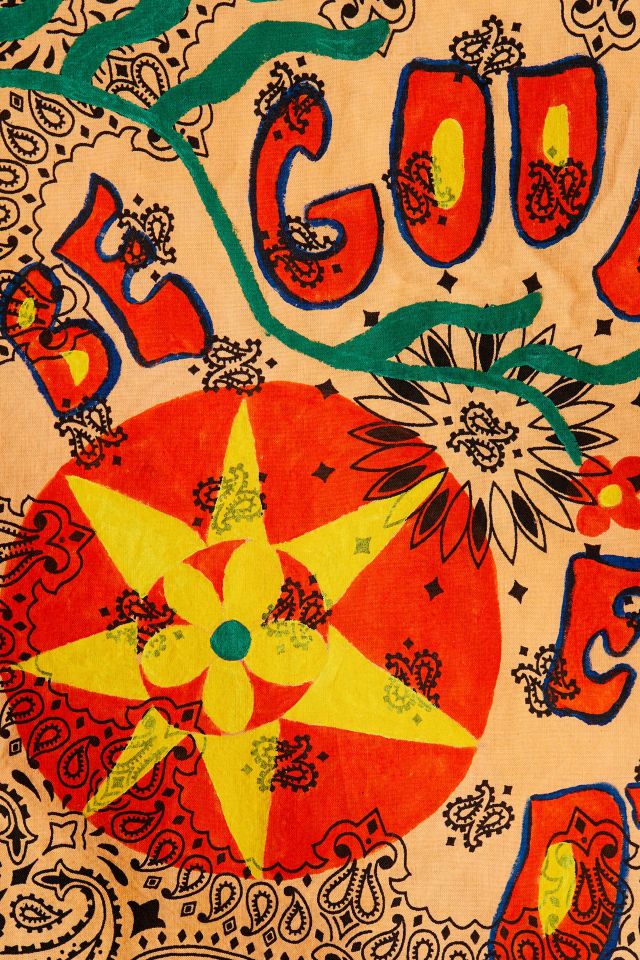 Good Universe UO Exclusive One-Of-A-Kind Vintage Hand-Painted Bandana #2