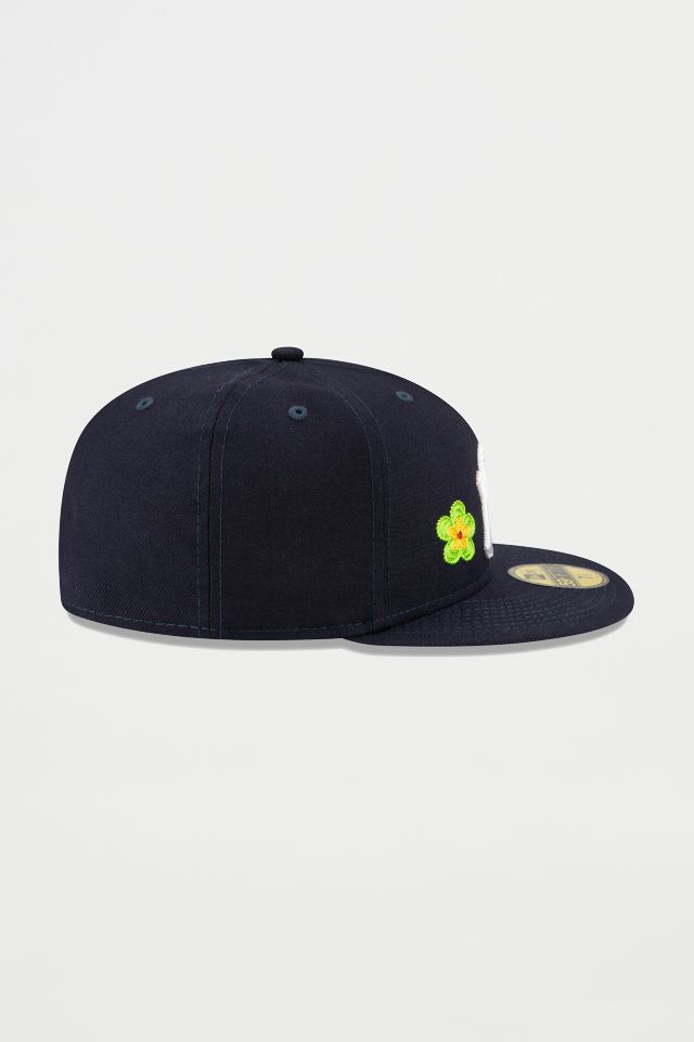 New Era New York Yankees Chain Stitch Fitted Baseball Hat #3