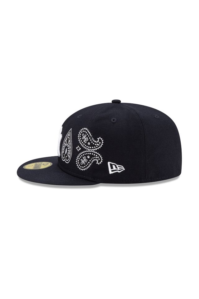 New Era New York Yankees Paisley Fitted Baseball Hat #3