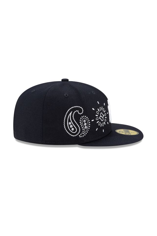 New Era New York Yankees Paisley Fitted Baseball Hat #5