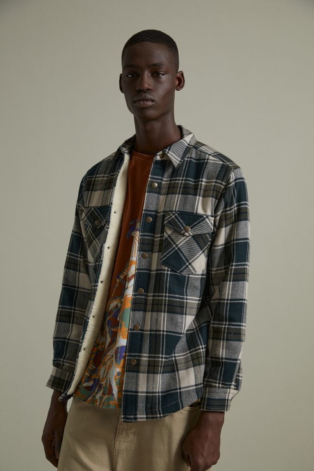 lined wool shirt