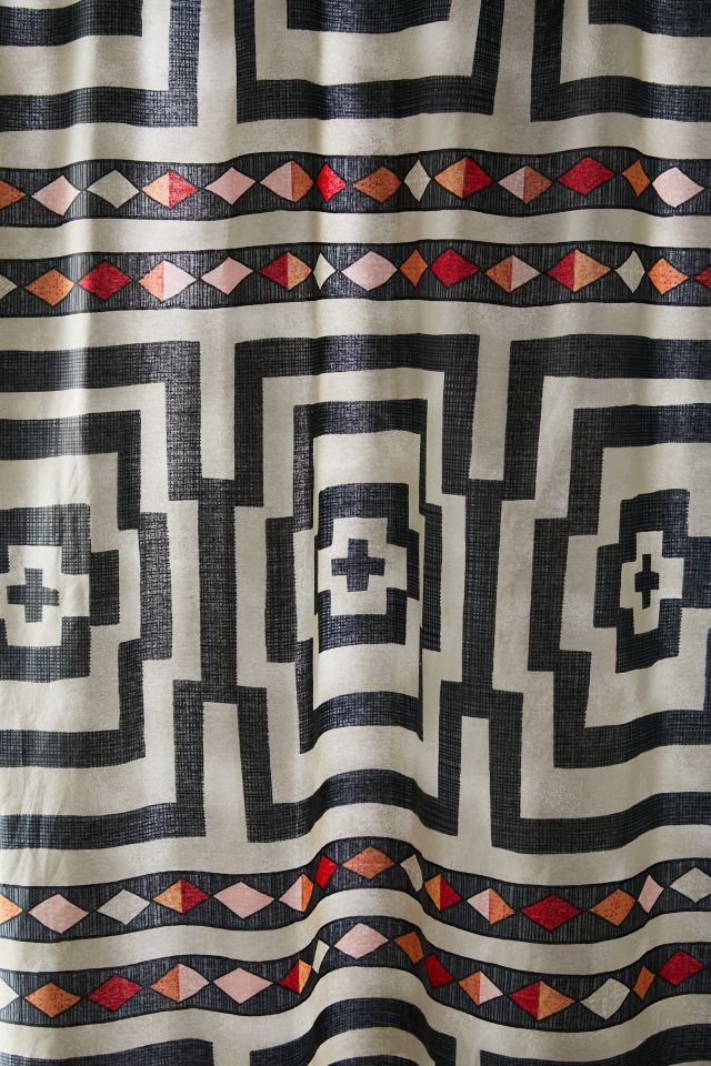 Jungalow By Justina Blakeney Hypnotic Shower Curtain #1