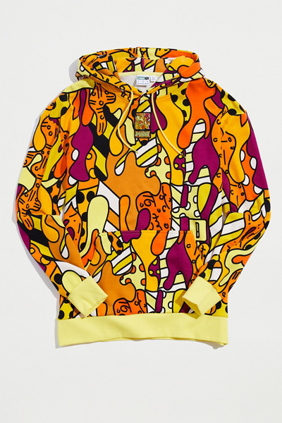 Puma X Britto Allover Print Hoodie Sweatshirt | Urban Outfitters