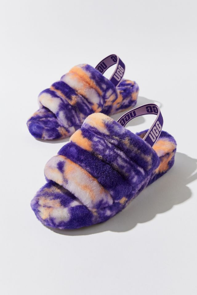 UGG Fluff Yeah Marble Slide Sandal #1