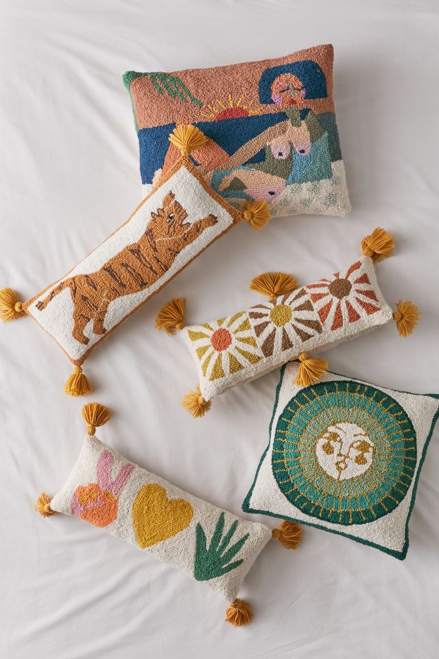 Jungalow By Justina Blakeney Ayo Throw Pillow #2