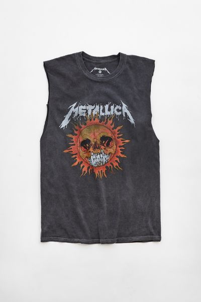 Metallica Ride The Lightning Muscle Tee