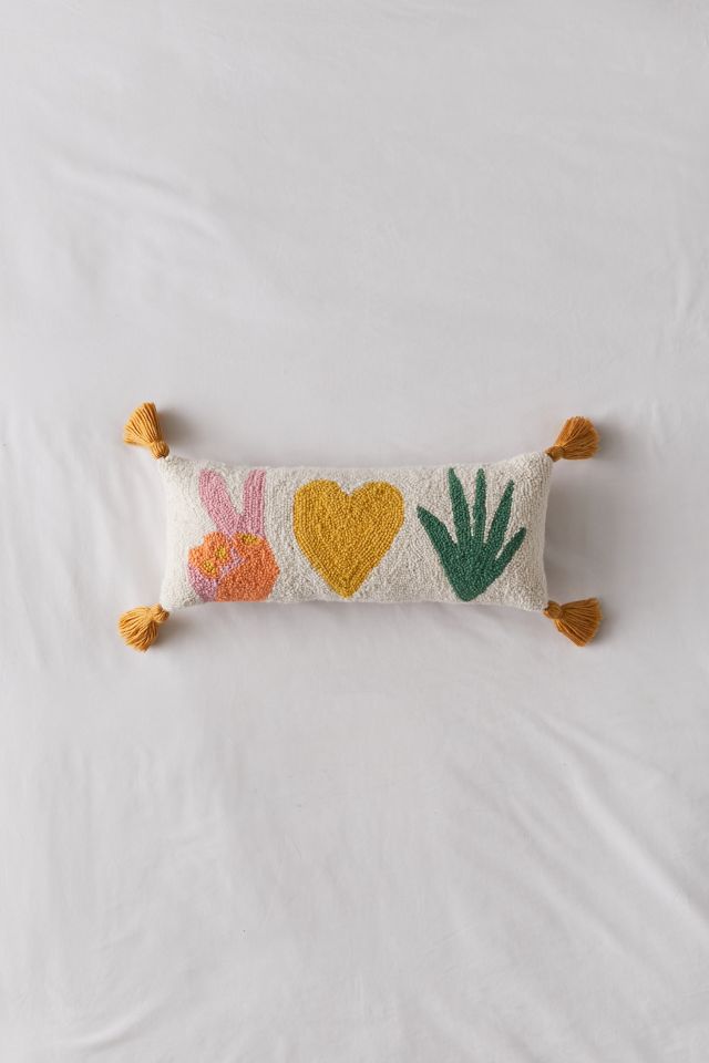 Jungalow By Justina Blakeney Peace Love Plants Bolster Pillow #1