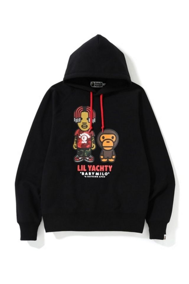 BAPE Baby Milo X Lil Yachty Pullover Hoodie | Urban Outfitters