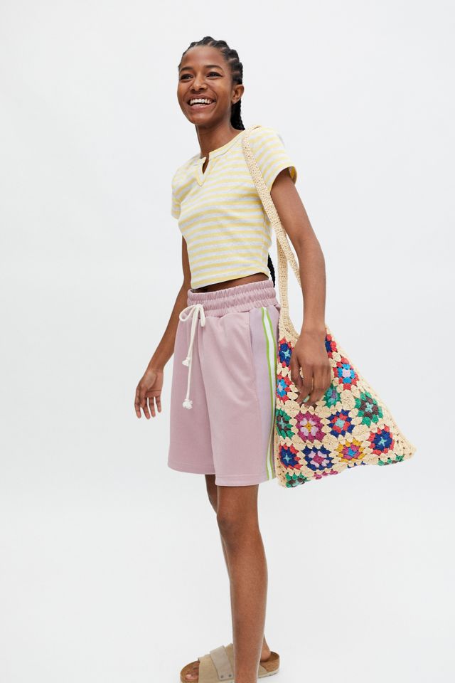 Urban Renewal Remnants Notched Stripe Baby Tee #4