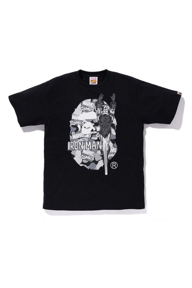 ありん BAPE KIDS MARVEL Tシャツ 黒 110cm正規品 公式オンラインストア
