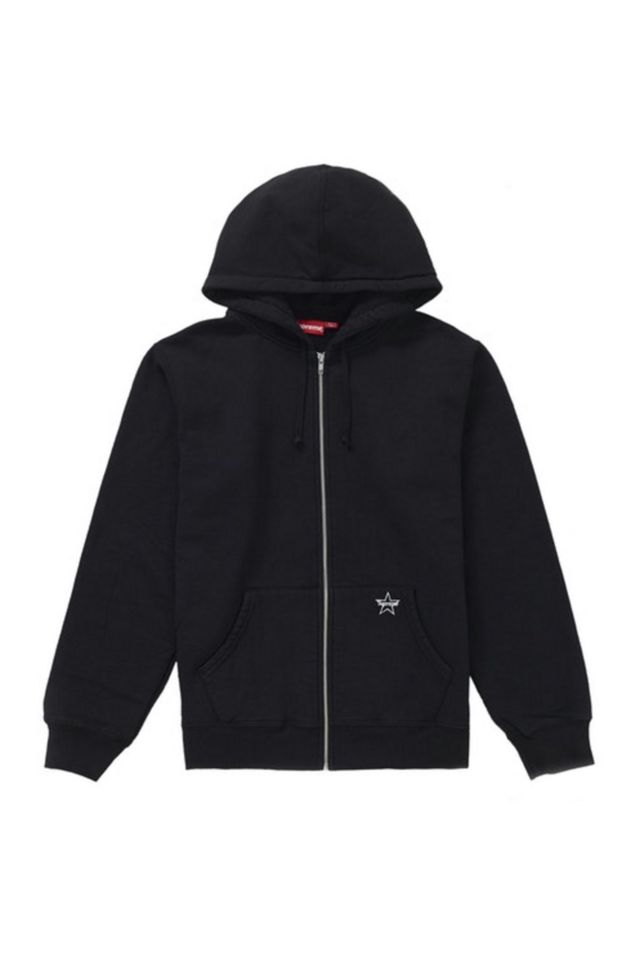 Supreme Star Zip Up Sweatshirt