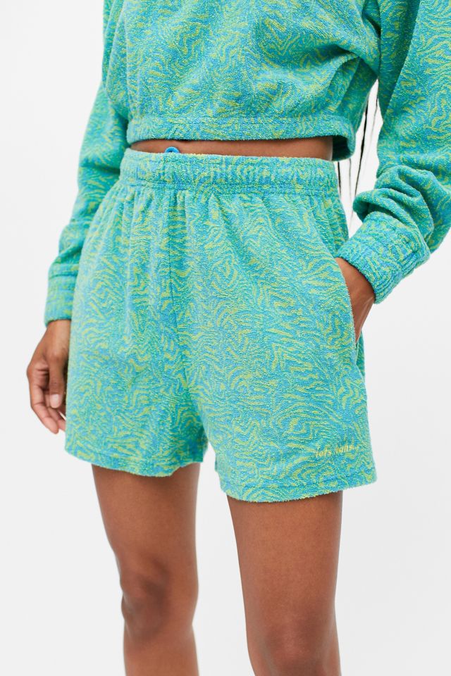 iets frans… Swirl Toweling Pull-On Short | Urban Outfitters