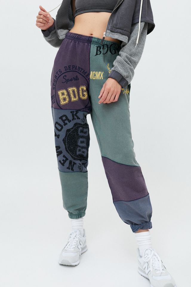 BDG Collegiate Patchwork Sweatpant #2