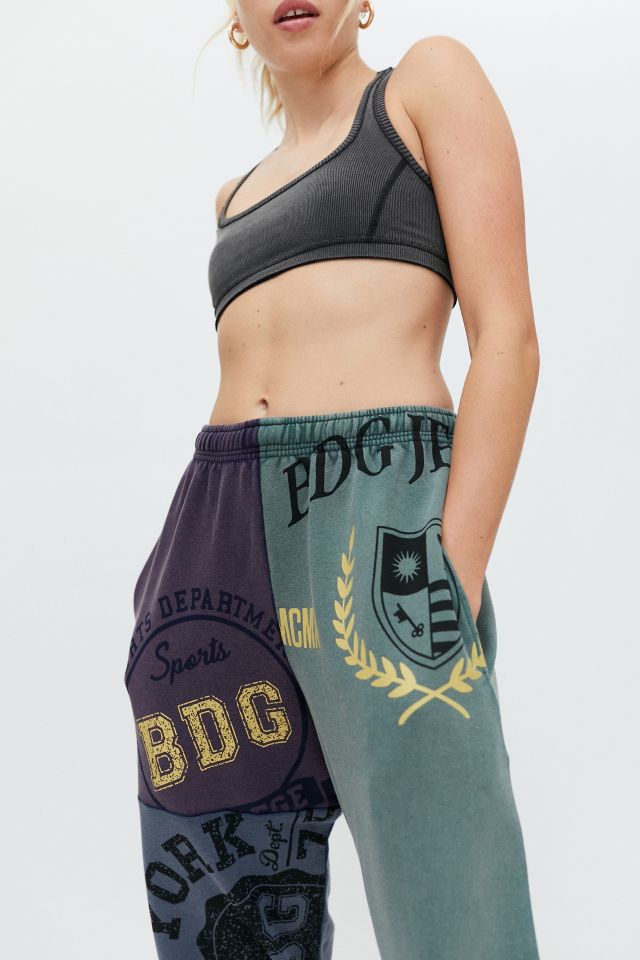 BDG Collegiate Patchwork Sweatpant #3