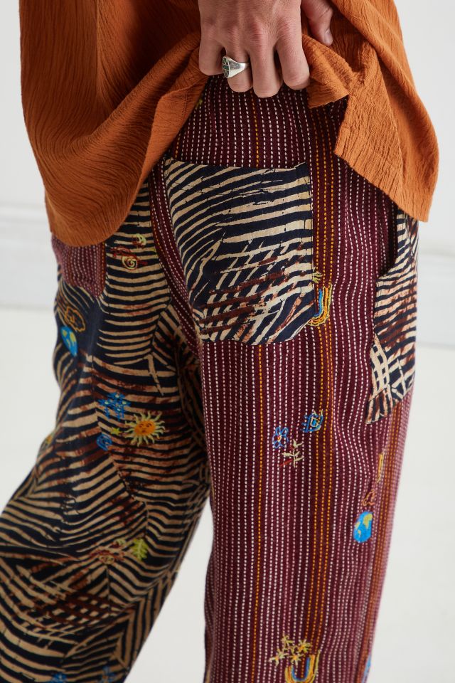 Pantalon recyclé avec écusson brodé Urban Renewal Remnants #2