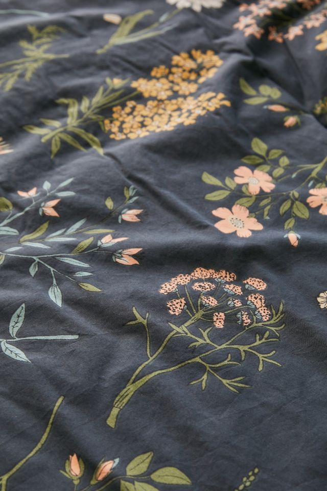 Does anyyyyybody know where I can buy this comforter or something very  similar? This is the Myla Floral comforter in Charcoal from Urban  Outfitters, but it's out of stock in the full/queen