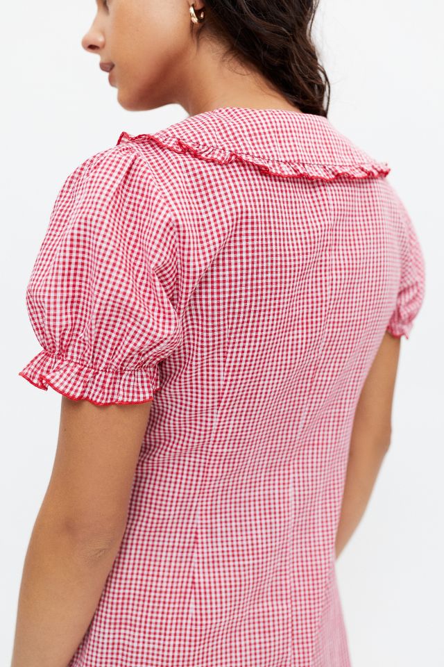 Love + Harmony Checkered Mini Dress #2