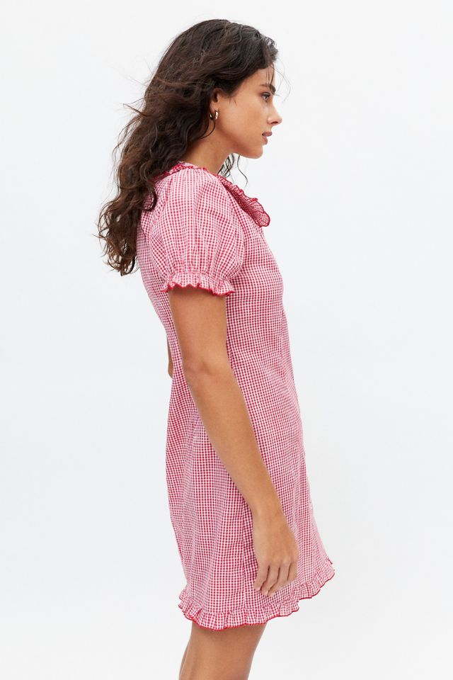 Love + Harmony Checkered Mini Dress #3