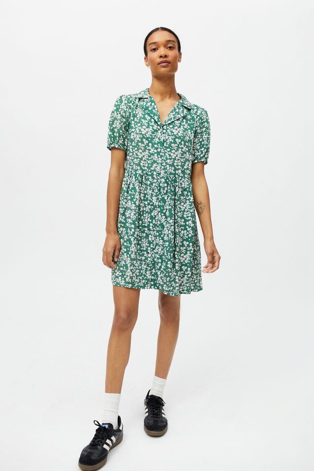 Warehouse floral 2024 shirt dress