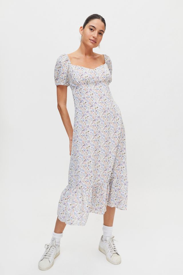 Love + Harmony Puff Sleeve Maxi Dress #3