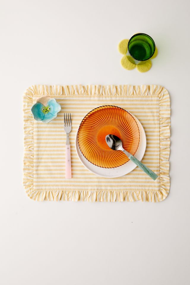 Alanis Striped Placemat Set #1