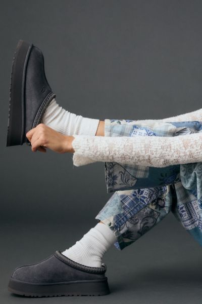 Ugg Women's Tazz Slipper In Obsidian, Women's At Urban Outfitters In Blue