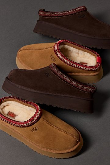 UGG Women's Tasman Biarritz Sheepskin Slipper