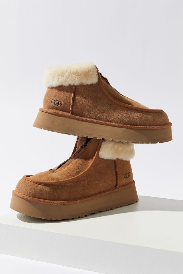 UGG アグ Funkette Bootファンケット ブーツ チェストナット - 靴/シューズ