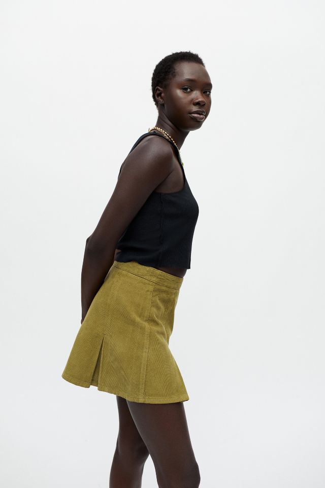 UO Pleated Corduroy Mini Skirt #4