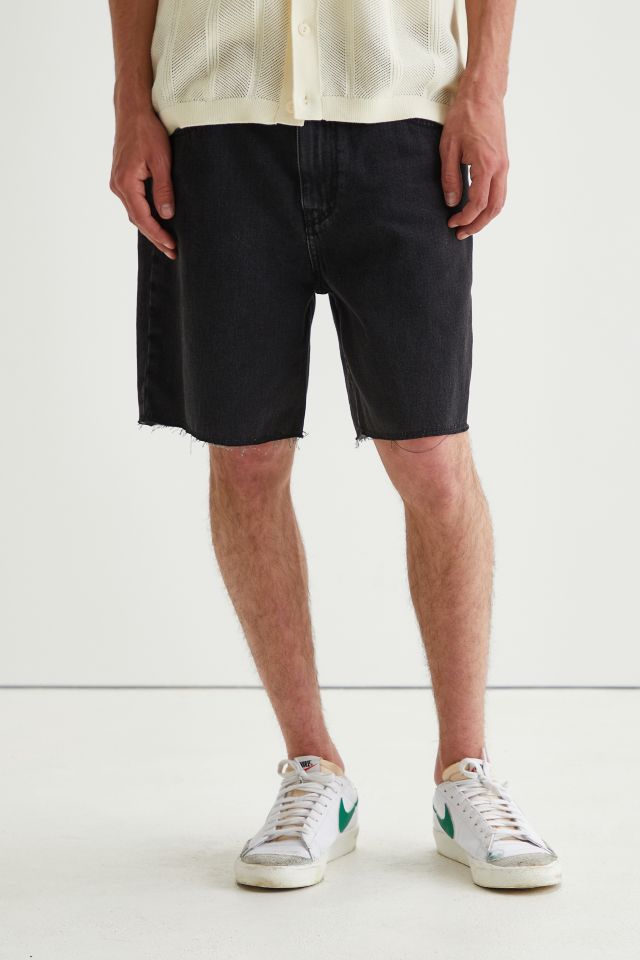 BDG Skate Fit Cutoff Short – Washed Black #1