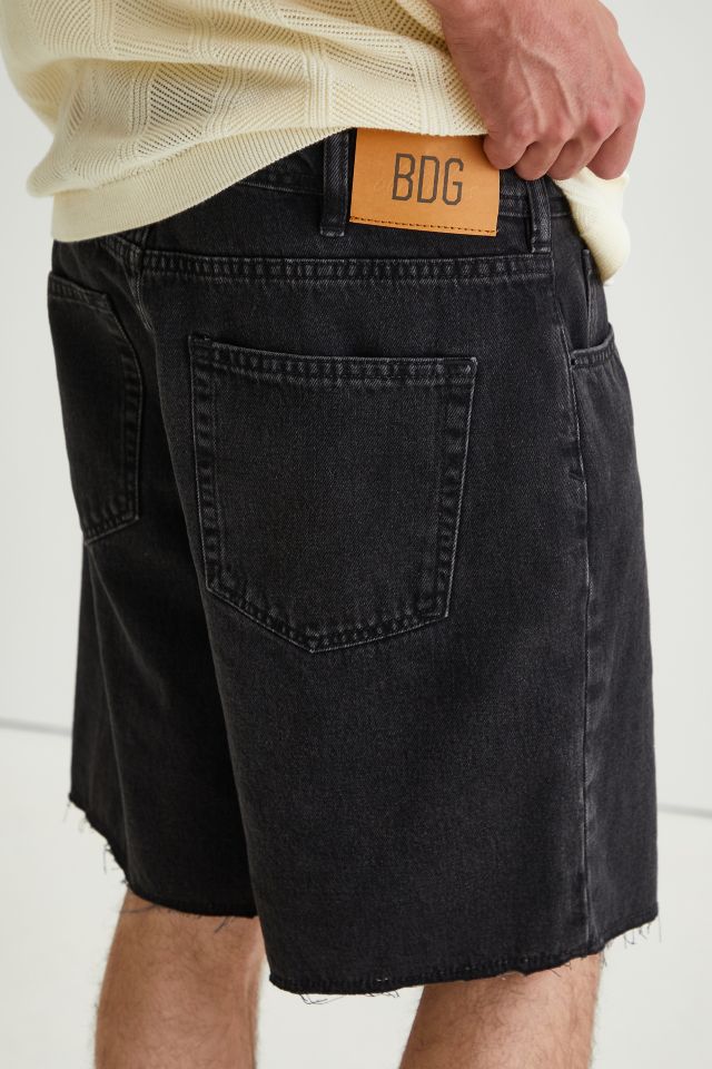 BDG Skate Fit Cutoff Short – Washed Black #5