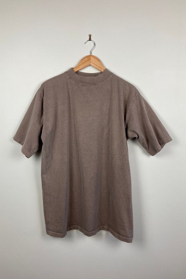 Vintage Single Stitch Mock Neck Tee | Urban Outfitters