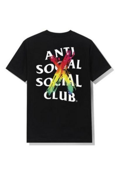 Anti Social Social Club Cancelled Rainbow Tee | Urban Outfitters