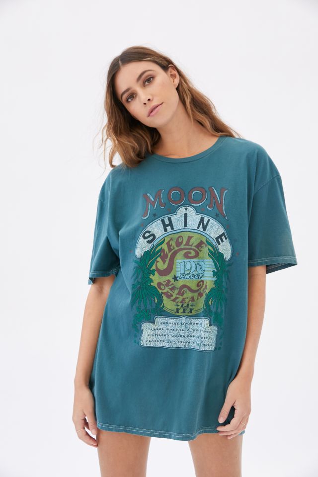 Overdyed Moonshine T-Shirt Dress