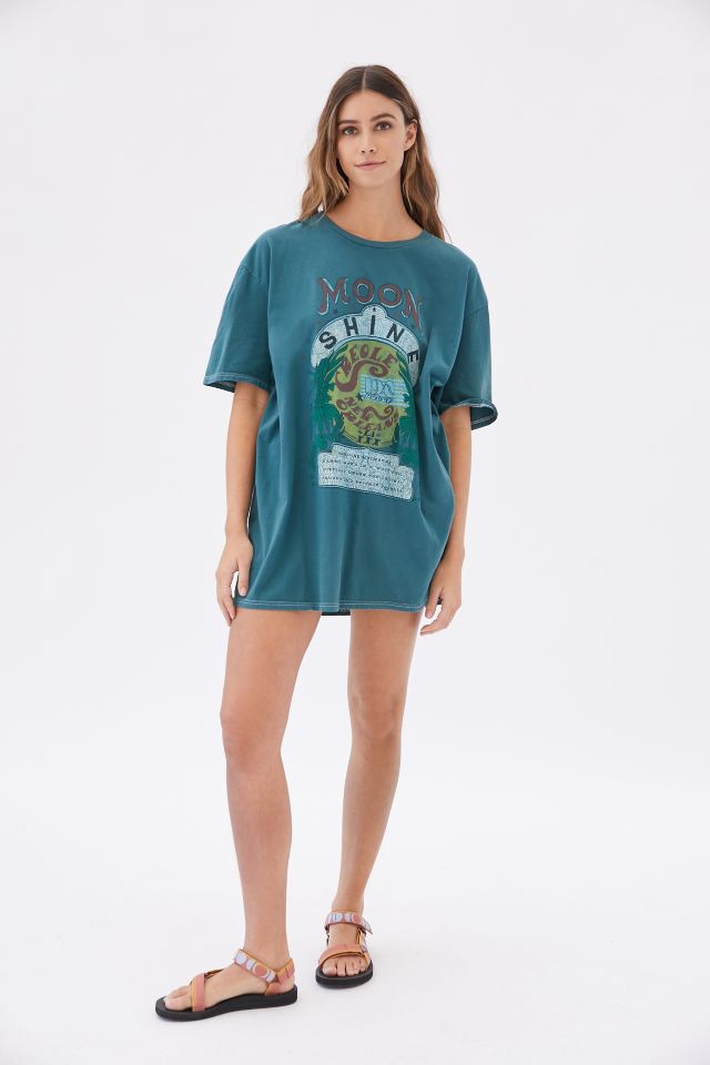 Overdyed Moonshine T-Shirt Dress #3