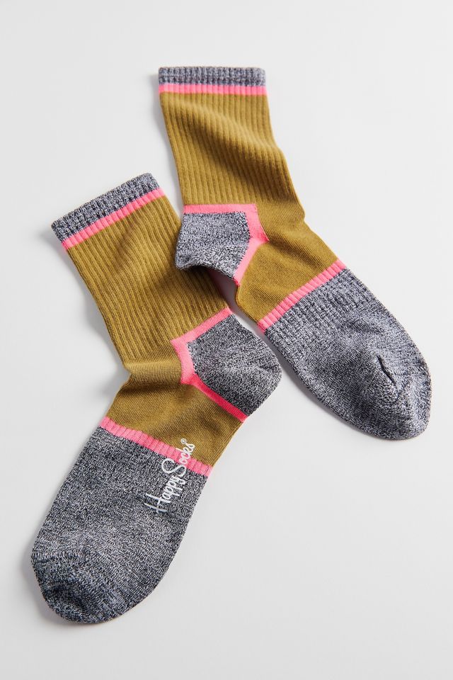 Happy Socks Graphic 3/4 Crew Sock Urban Outfitters