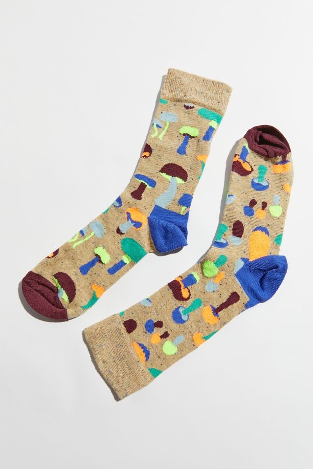 Happy Socks Mushroom Crew Sock #1