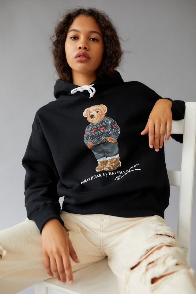 ralph lauren hoodie bear