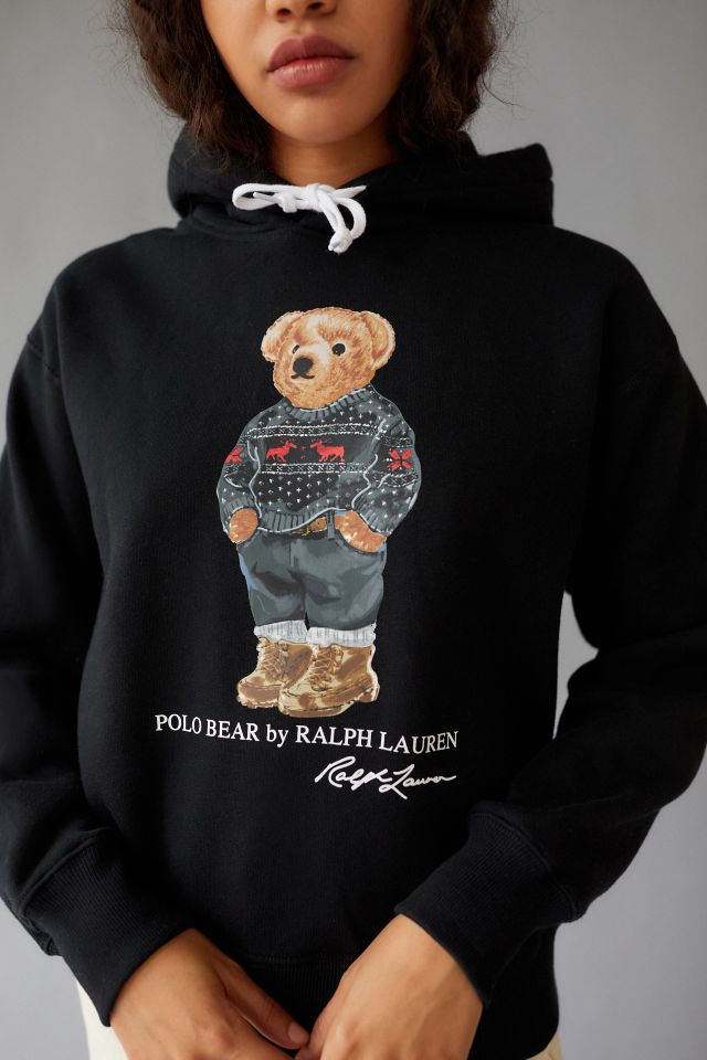 Polo ralph lauren shop teddy bear hoodie