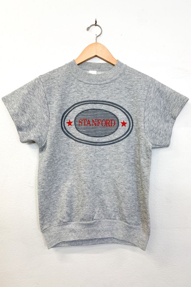 Vintage Stanford Short Sleeve Sweatshirt | Urban Outfitters