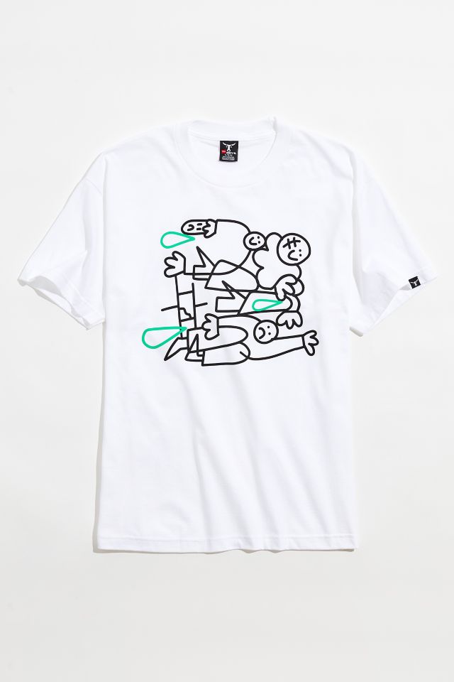 Hanes Beefy T X yungbachelor Graphic Tee | Urban Outfitters Canada