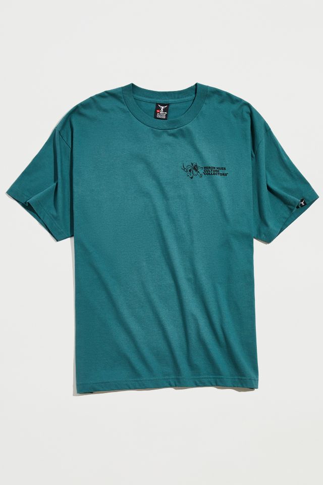 T-shirt à imprimé Hanes Beefy T X Heron Hues Culture #1