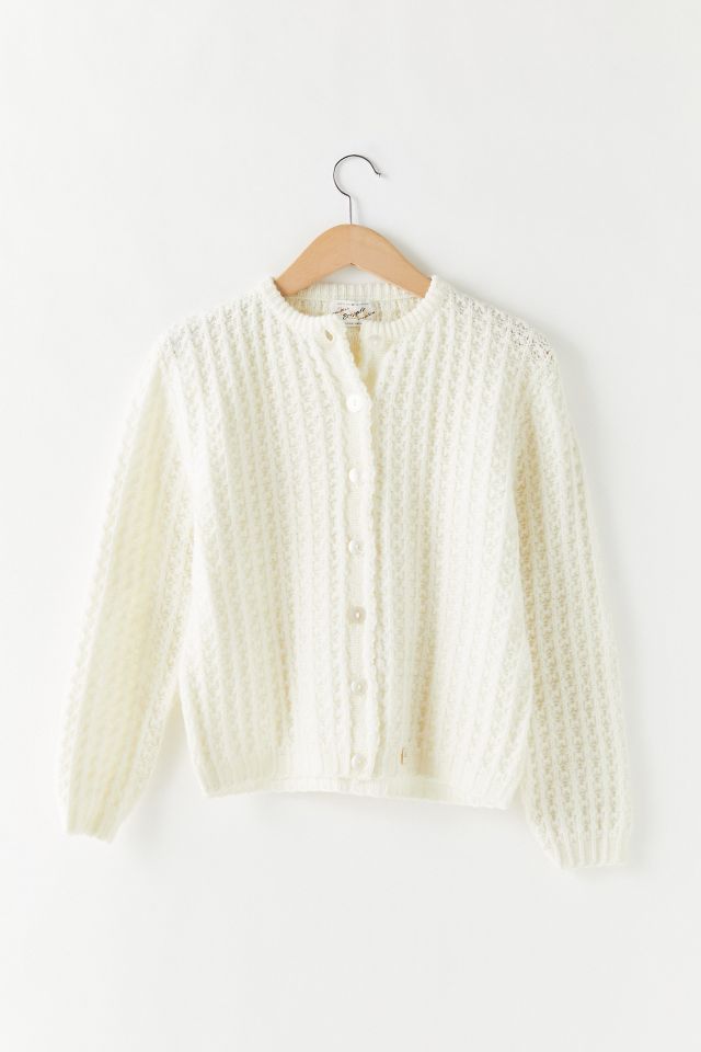 Vintage Knit Cardigan Sweater