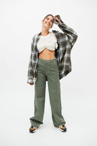 Lee Heritage High Rise A-Line Cargo Pant | Urban Outfitters