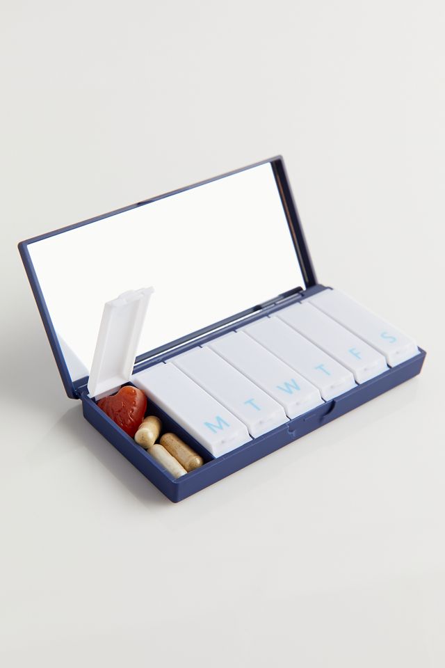 Port and Polish Weekly 7-Day Pill Case
